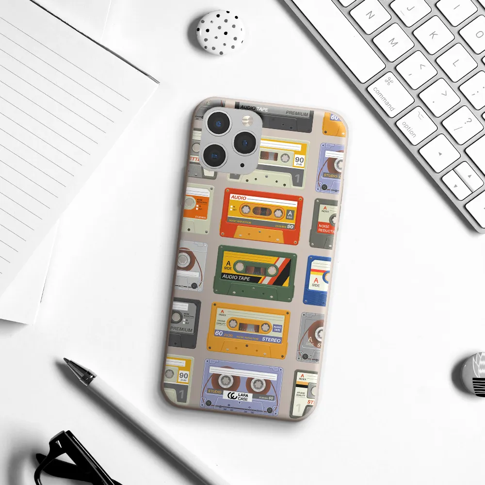 All My Cassettes Apple iPhone 11 pro Silicone Stone Case