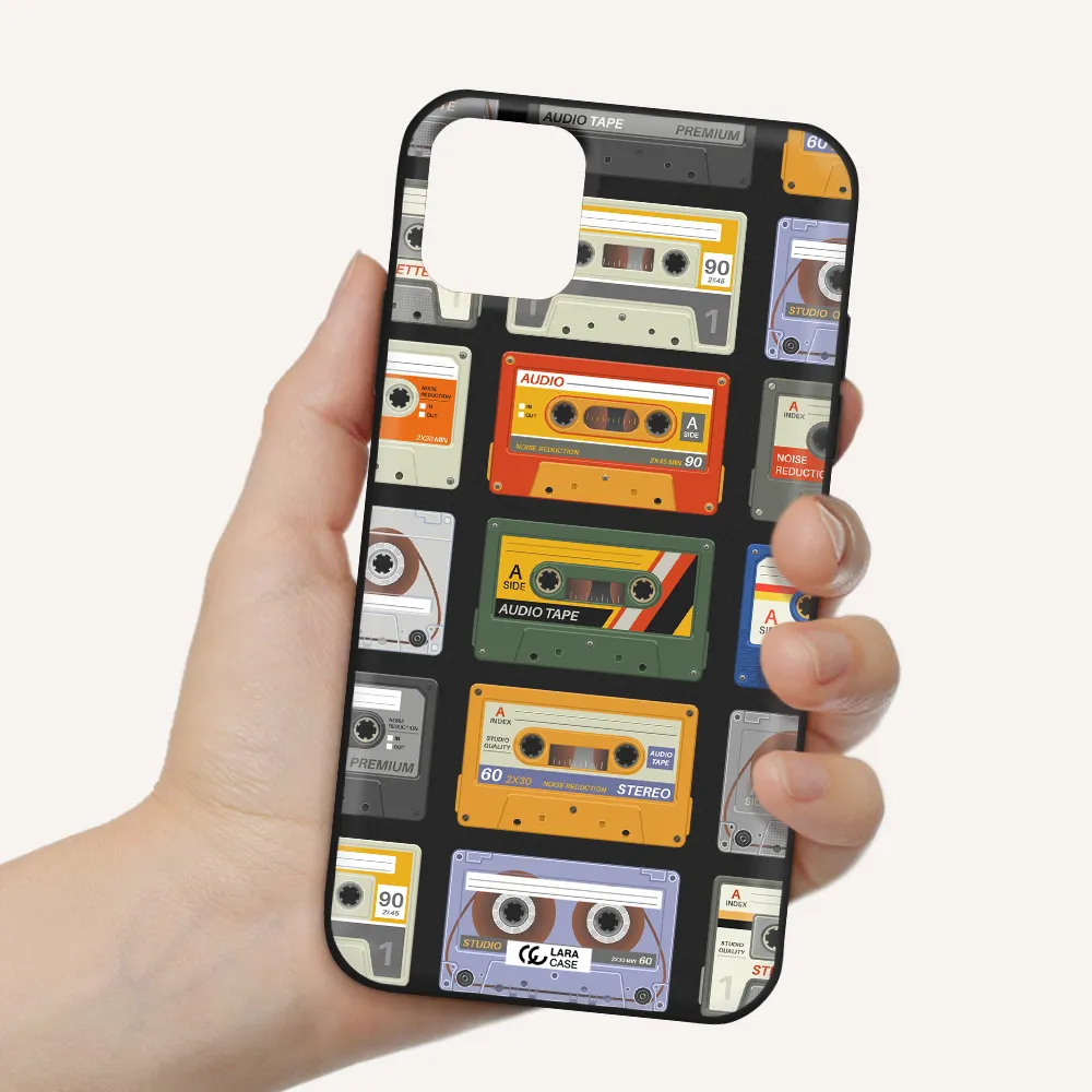 All My Cassettes Apple iPhone 11 Silicone black Case