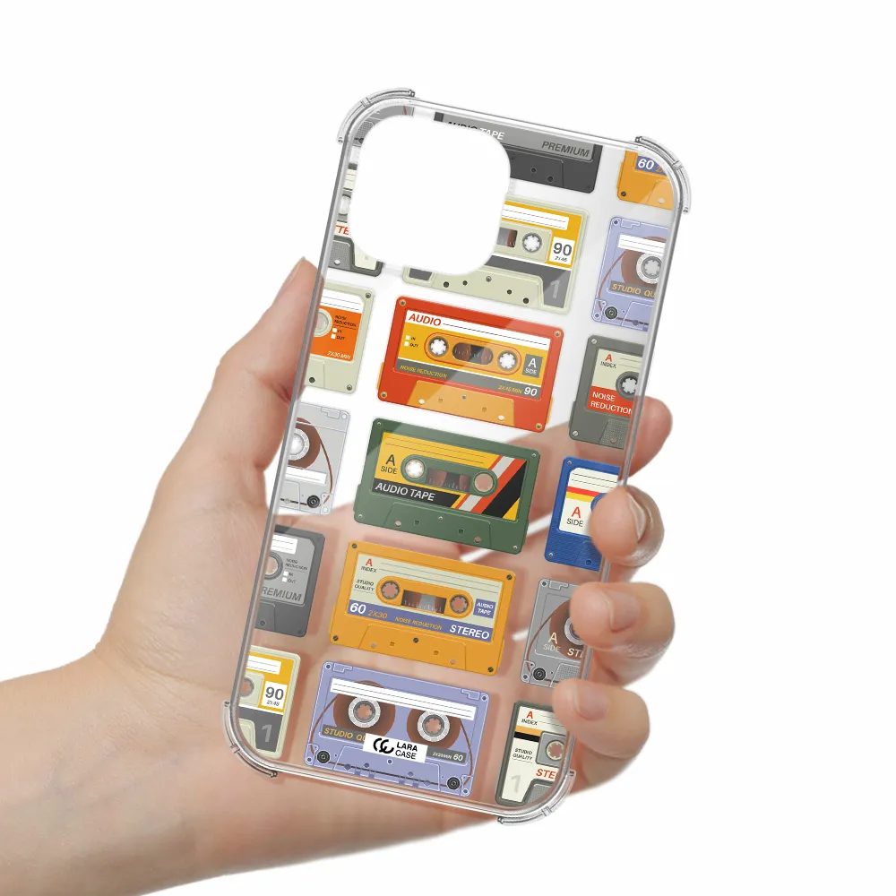 All My Cassettes Apple iPhone 13 Clear PC Case