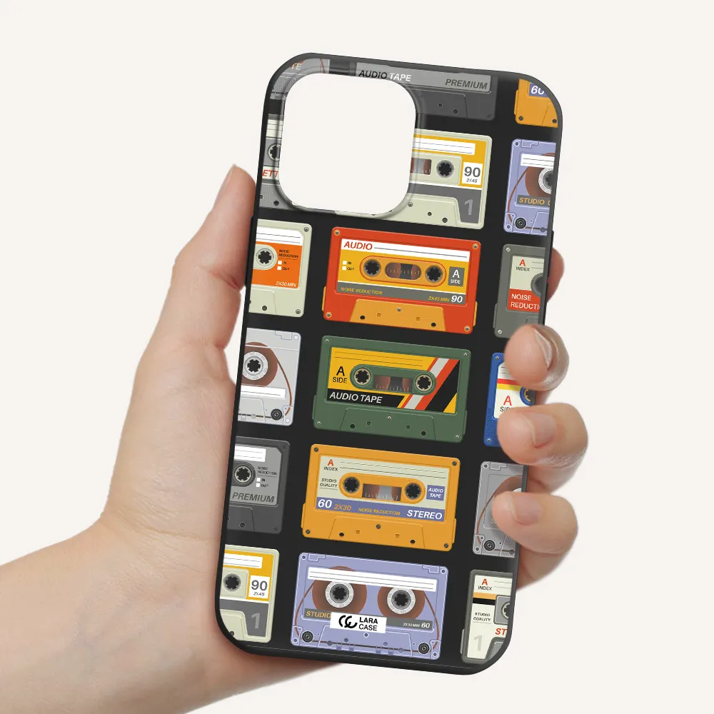 All My Cassettes Apple iPhone 13 Pro Silicone black Case