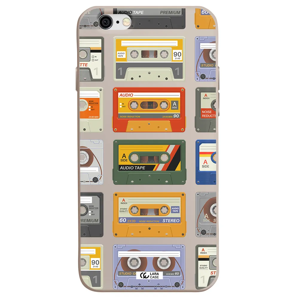 All My Cassettes Apple iPhone 6 Silicone Stone Case