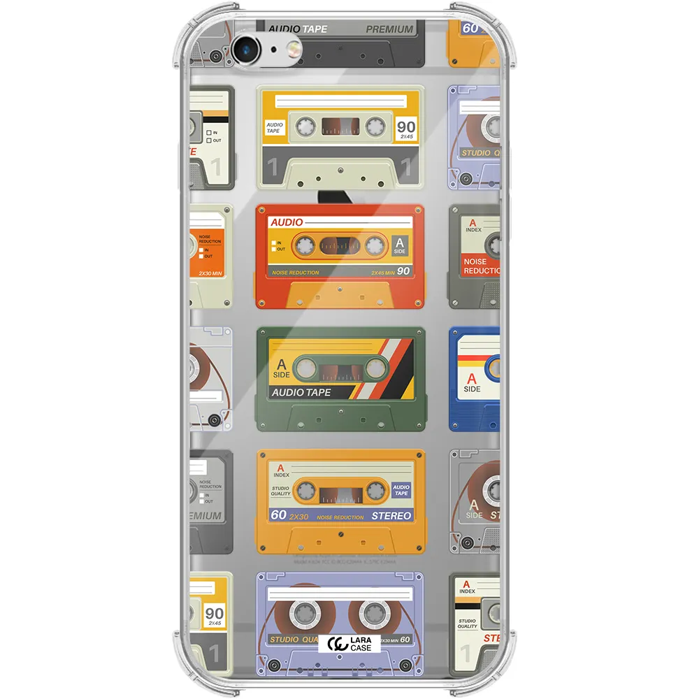 All My Cassettes Apple iPhone 6S Clear PC Case