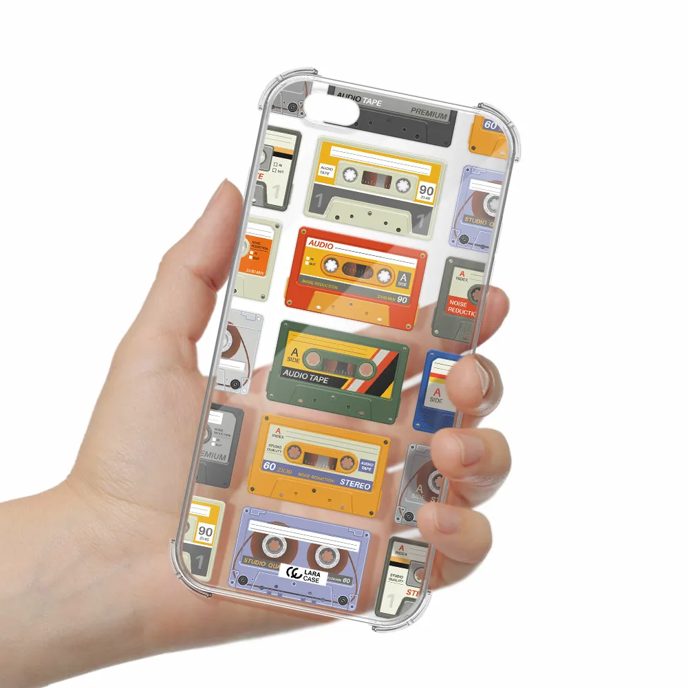 All My Cassettes Apple iPhone 6S Clear PC Case