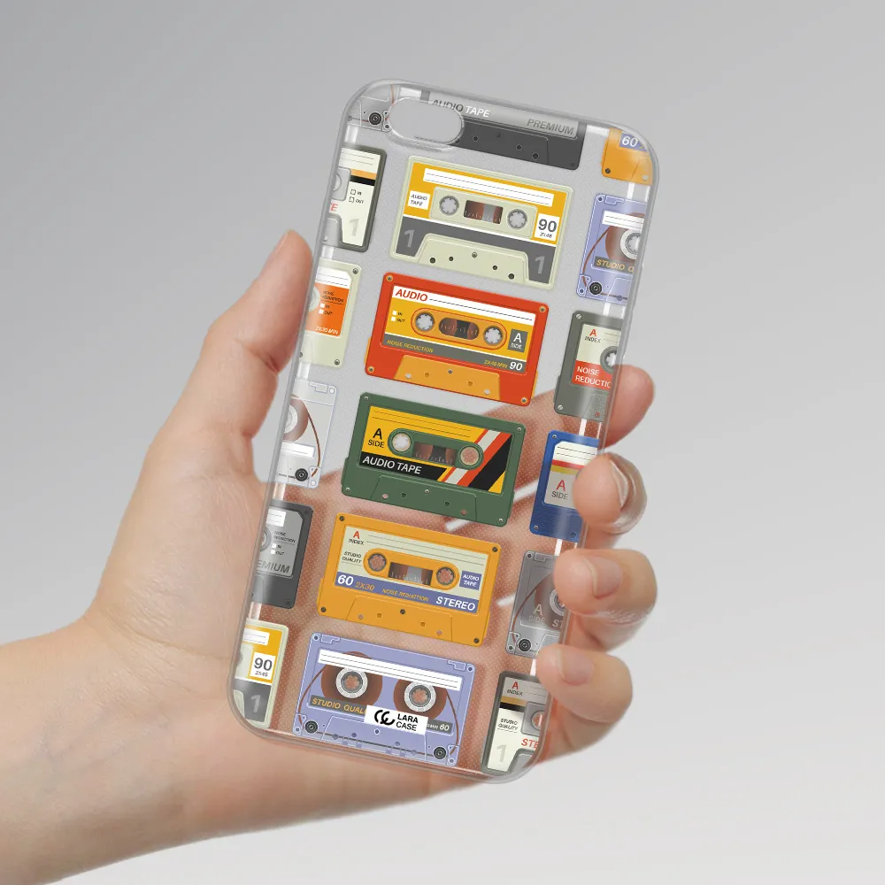 All My Cassettes Apple iPhone 6S Clear TPU Case