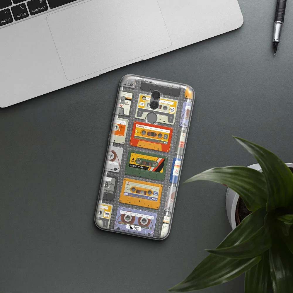 All My Cassettes Huawei Mate 20 Lite Clear TPU Case