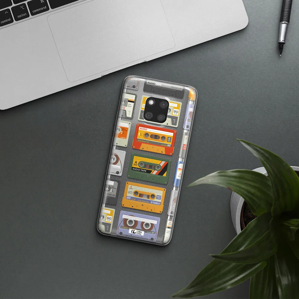 All My Cassettes Huawei Mate 20 Pro Clear TPU Case