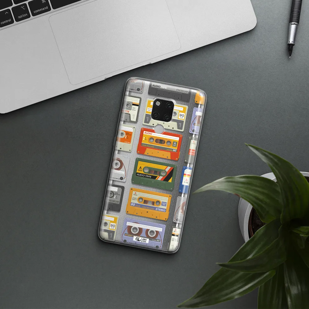 All My Cassettes Huawei Mate 20X Clear TPU Case