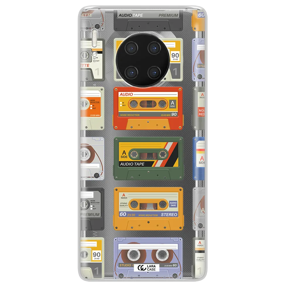 All My Cassettes Huawei Mate 30 Pro Clear TPU Case
