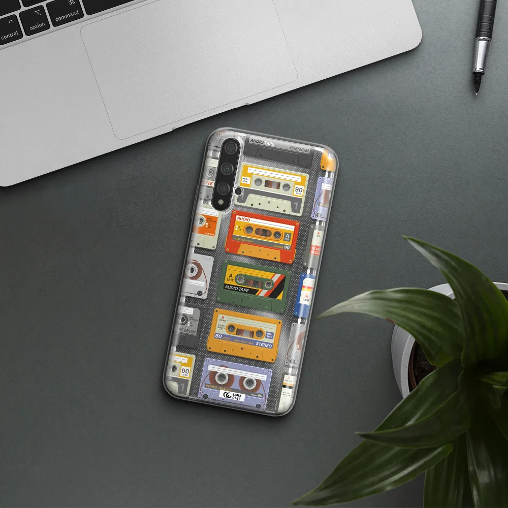 All My Cassettes Huawei Nova 5t Clear TPU Case