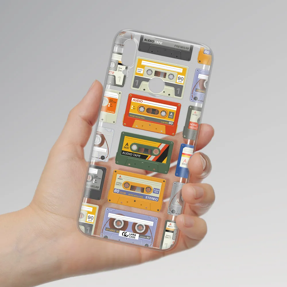 All My Cassettes Huawei P Smart 2019 Clear TPU Case