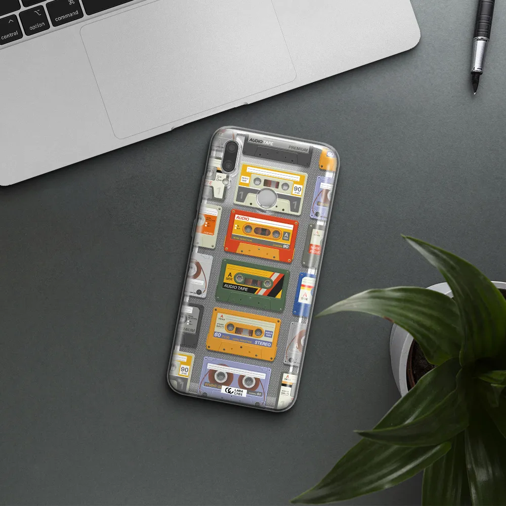 All My Cassettes Huawei P Smart 2019 Clear TPU Case