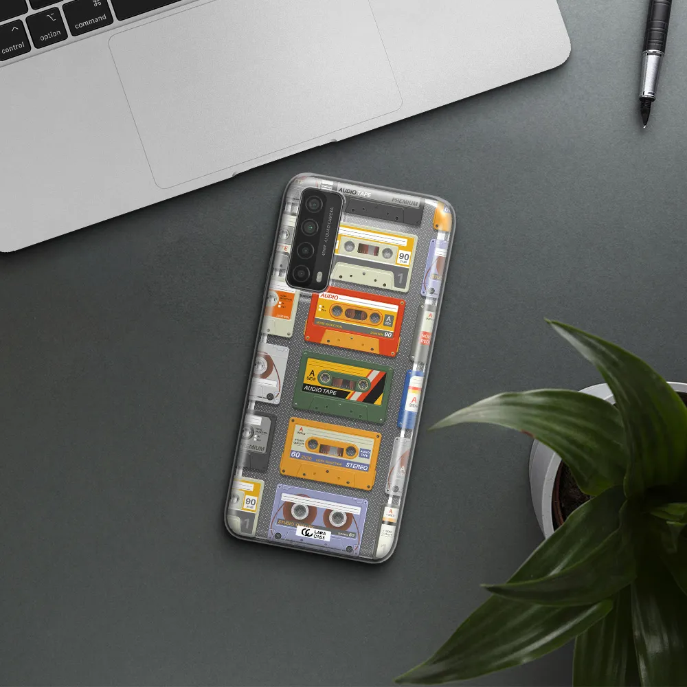 All My Cassettes Huawei P Smart 2021 Clear TPU Case