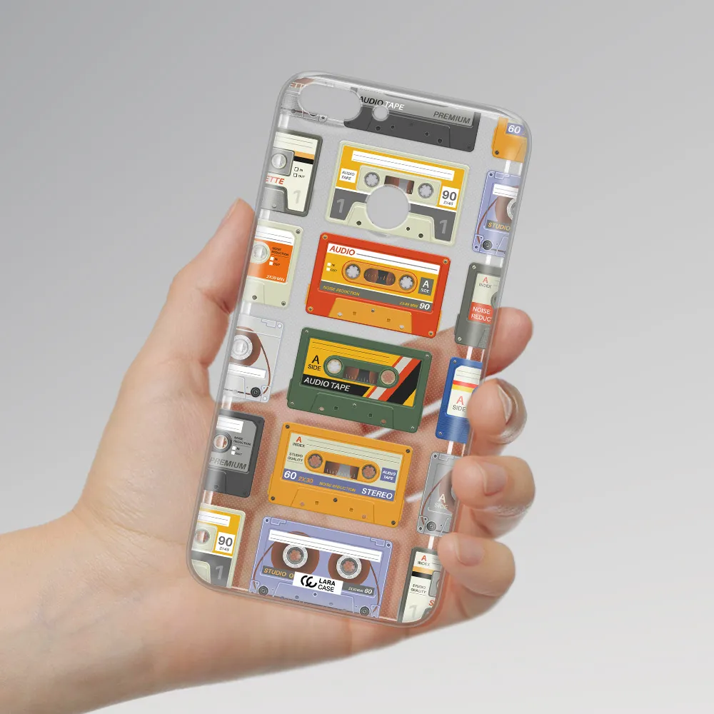 All My Cassettes Huawei P Smart Clear TPU Case