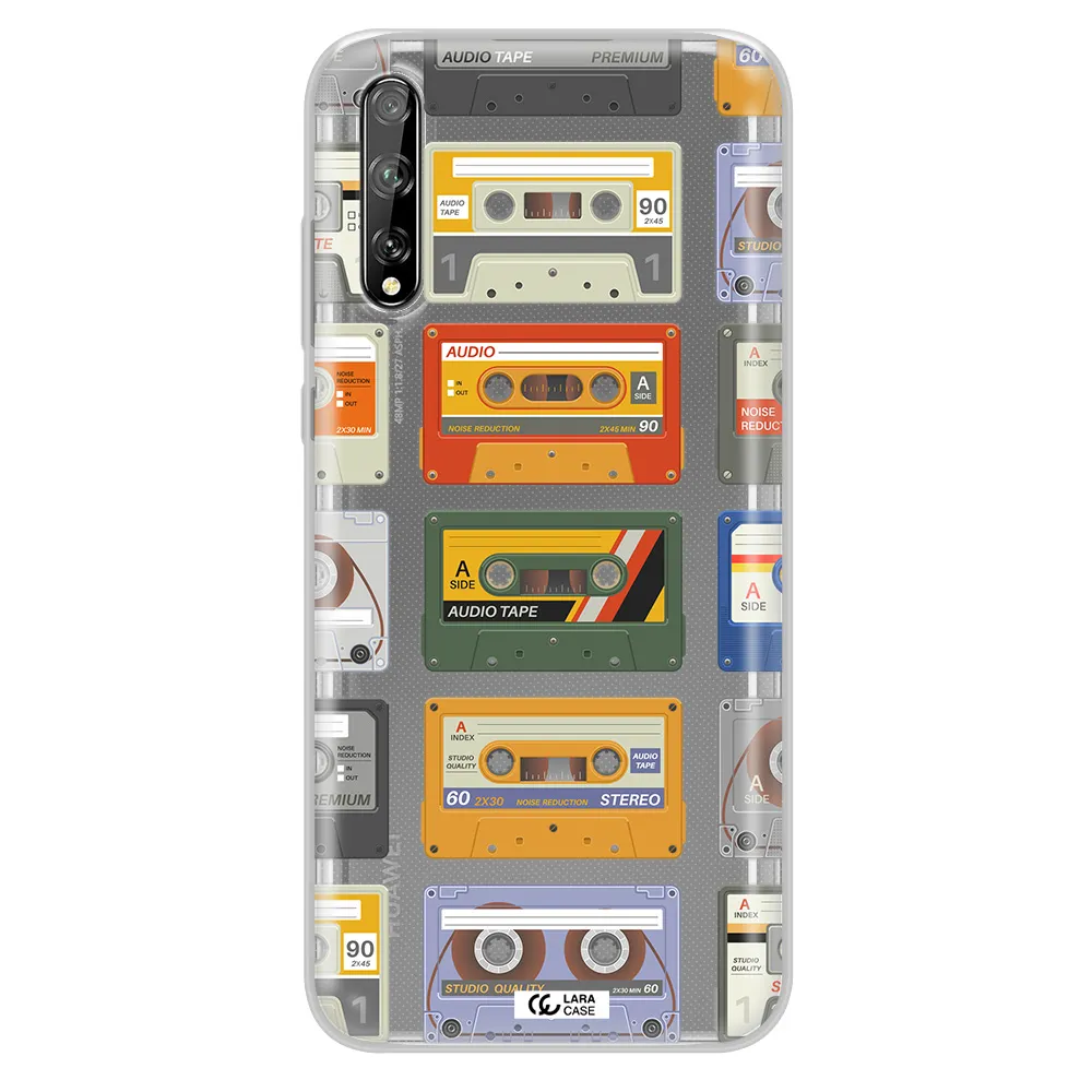 All My Cassettes Huawei P Smart S Clear TPU Case