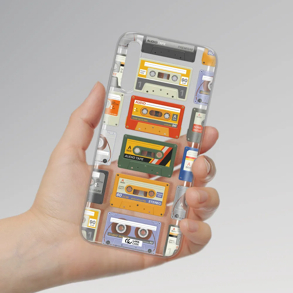 All My Cassettes Huawei P Smart S Clear TPU Case