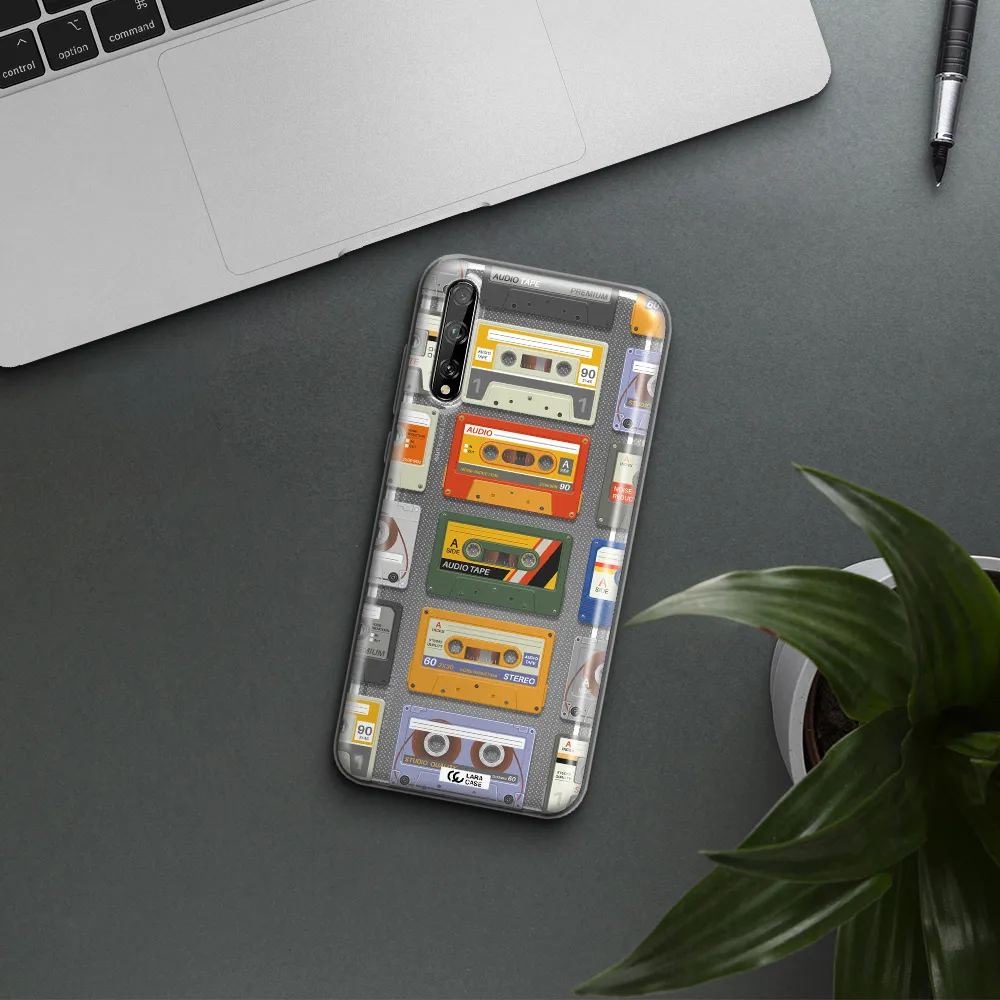 All My Cassettes Huawei P Smart S Clear TPU Case