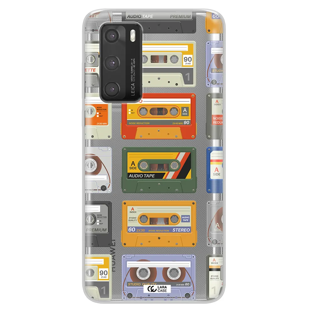 All My Cassettes Huawei P40 Clear TPU Case