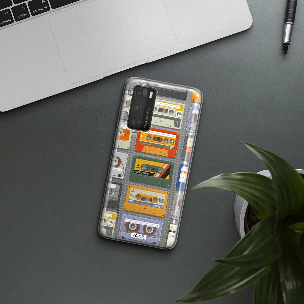All My Cassettes Huawei P40 Clear TPU Case