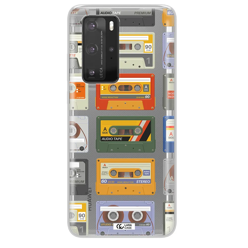 All My Cassettes Huawei P40 Pro Clear TPU Case