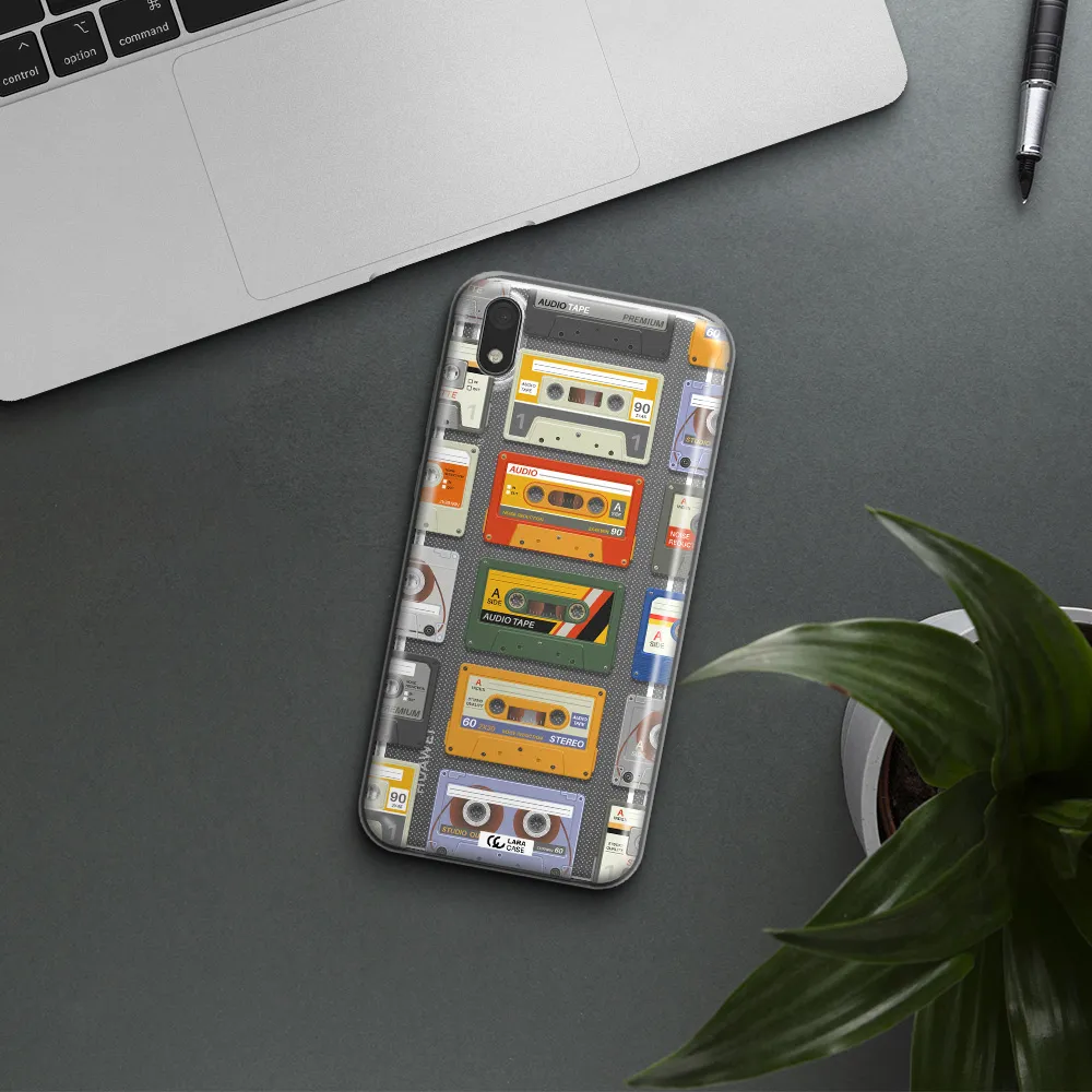 All My Cassettes Huawei Y5 2019 Clear TPU Case