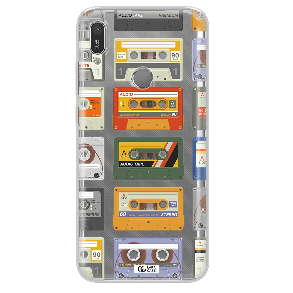 All My Cassettes Huawei Y6 2019 Clear TPU Case