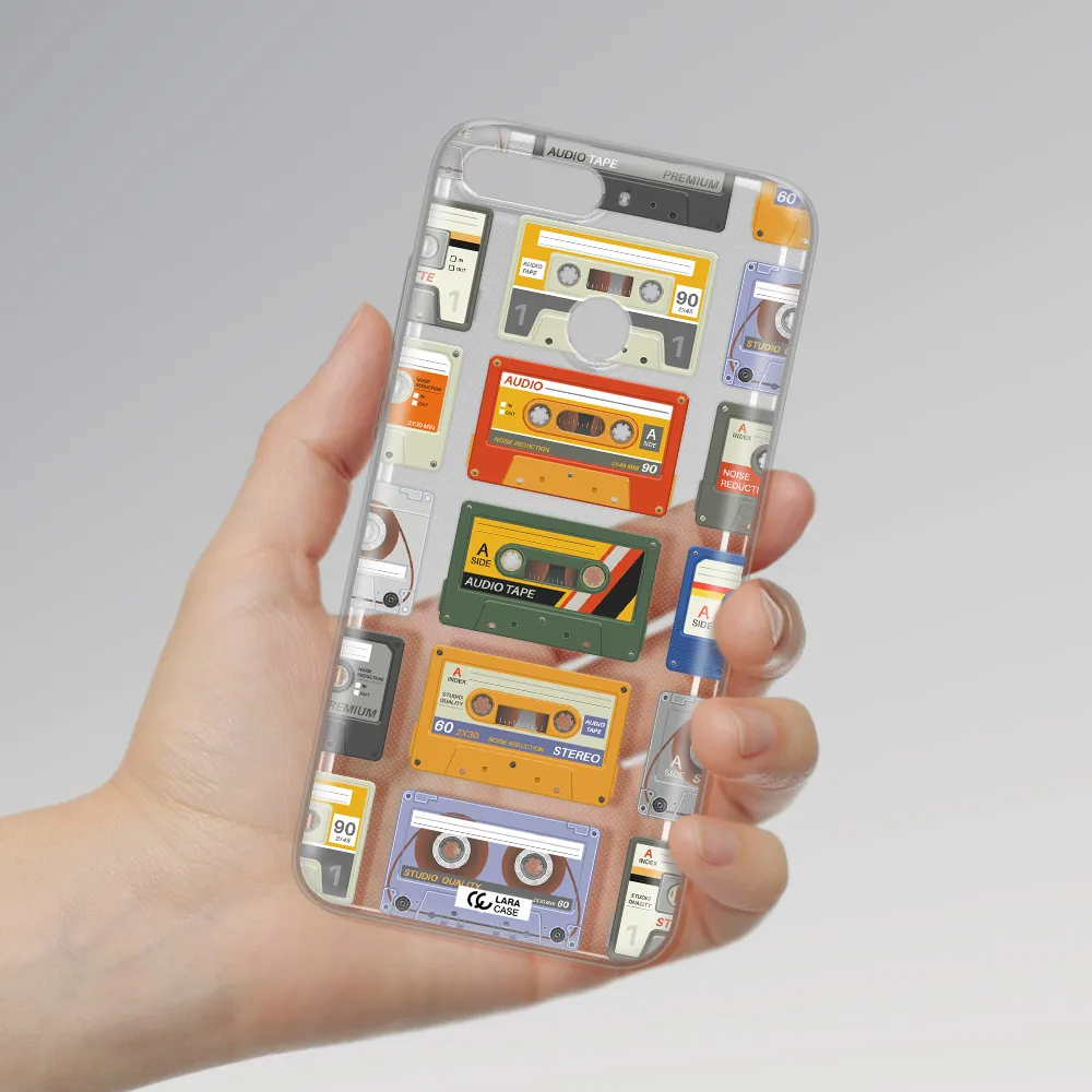 All My Cassettes Huawei Y6 Prime 2018 Clear TPU Case