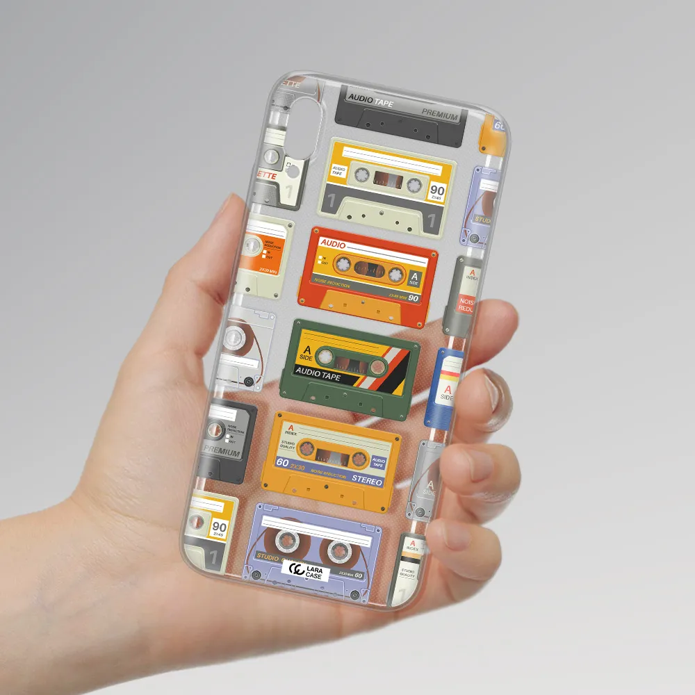 All My Cassettes Huawei Y6 Pro 2019 Clear TPU Case