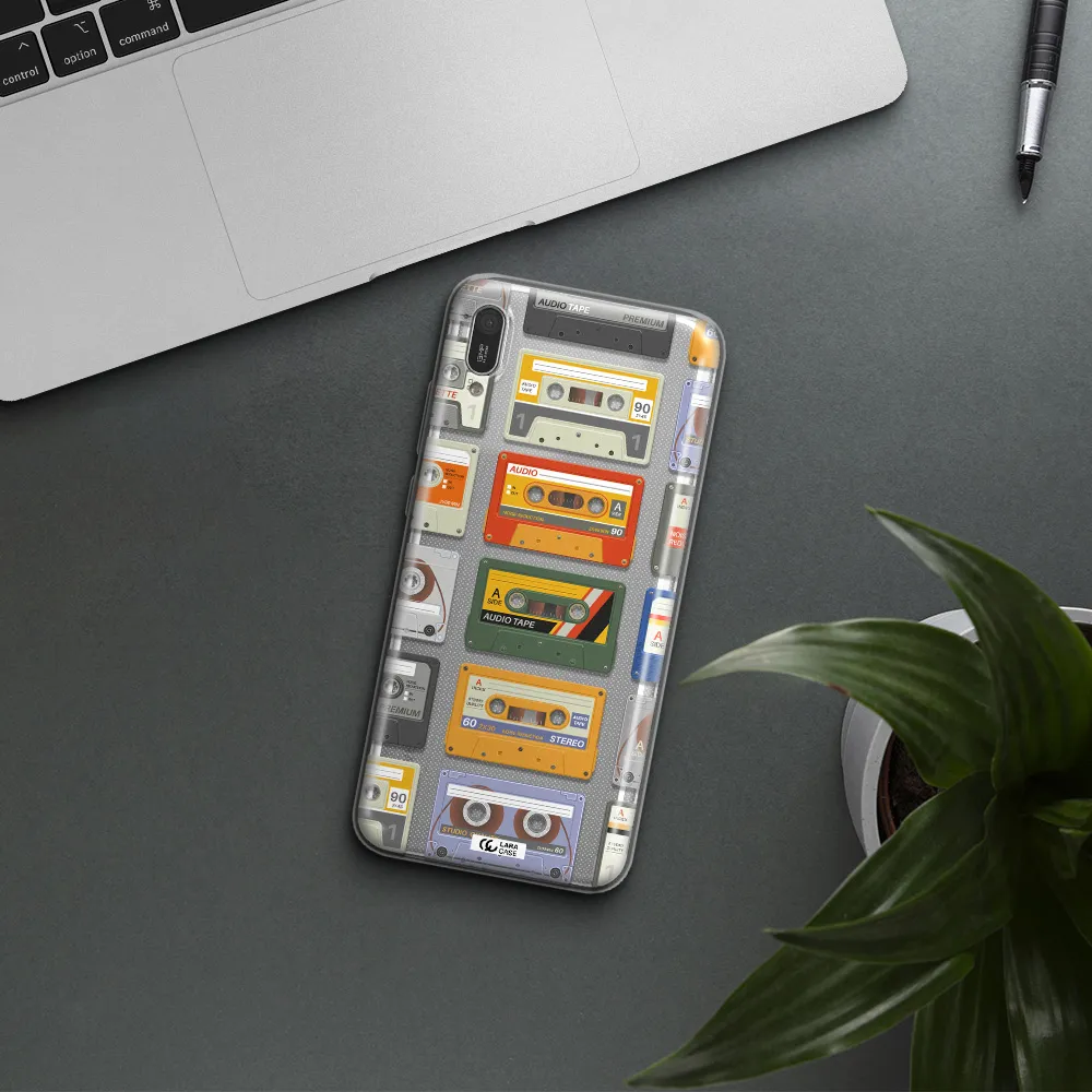 All My Cassettes Huawei Y6 Pro 2019 Clear TPU Case
