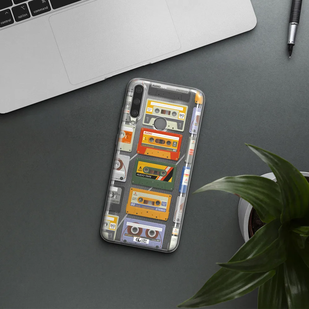 All My Cassettes Huawei Y6P Clear TPU Case