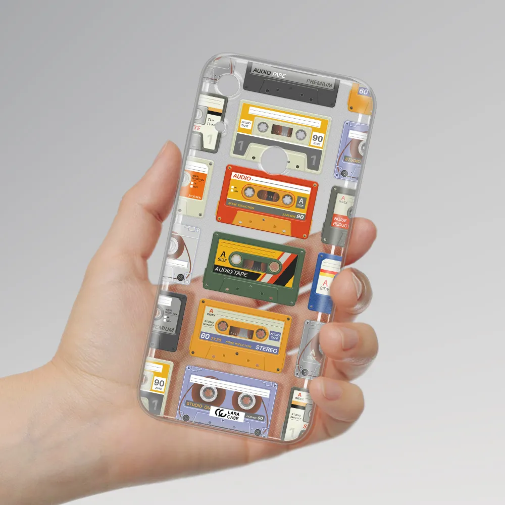 All My Cassettes Huawei Y6S Clear TPU Case