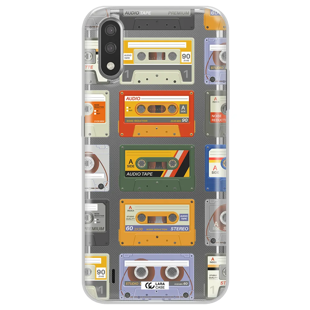 All My Cassettes Samsung A01 Clear TPU Case