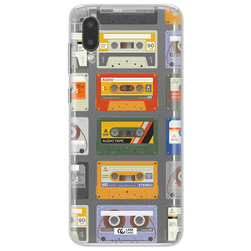All My Cassettes Samsung A02 Clear TPU Case