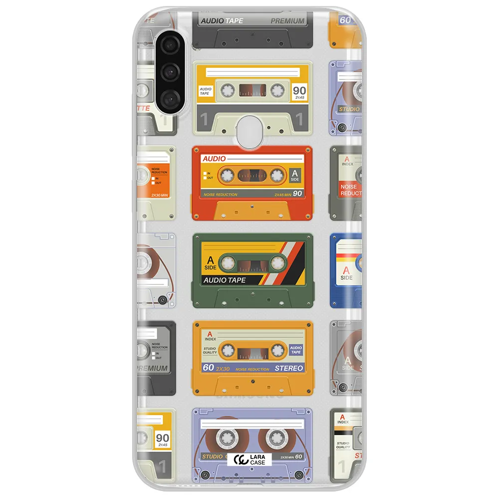 All My Cassettes Samsung A11 Clear TPU Case