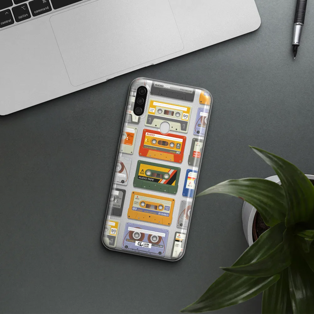 All My Cassettes Samsung A11 Clear TPU Case
