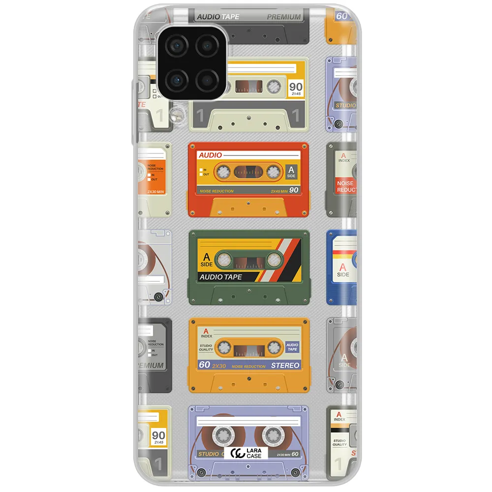 All My Cassettes Samsung A12 4g Clear TPU Case