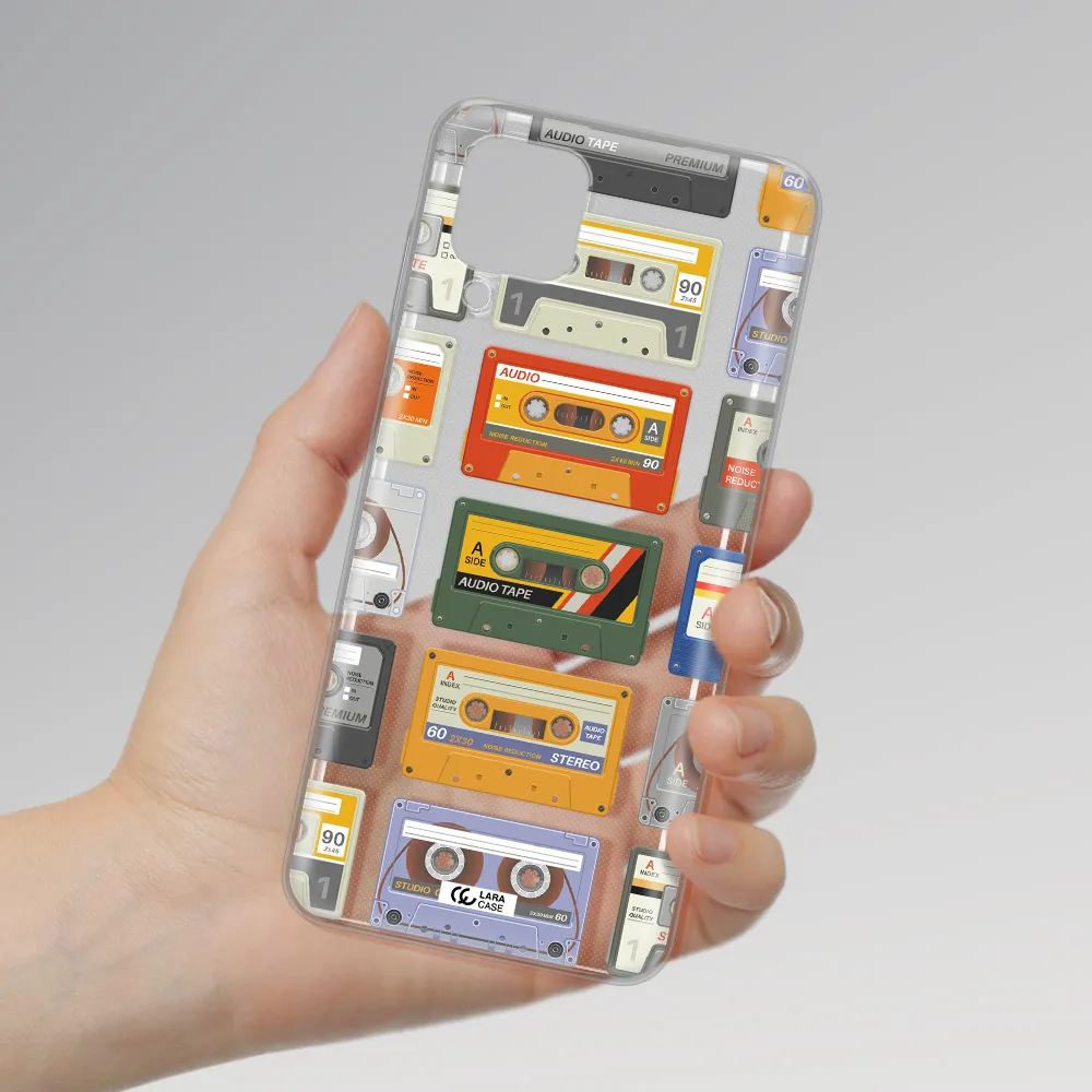 All My Cassettes Samsung A12 4g Clear TPU Case