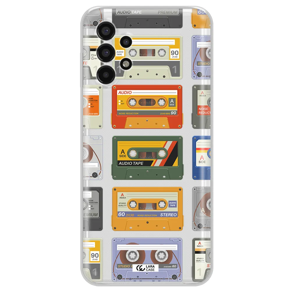 All My Cassettes Samsung A13 4g Clear TPU Case