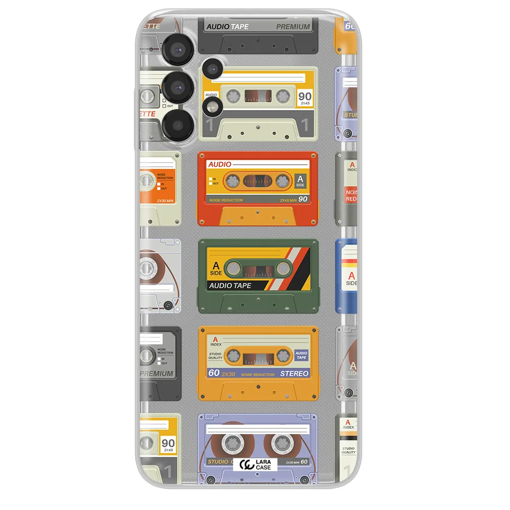 All My Cassettes Samsung A13 Clear TPU Case