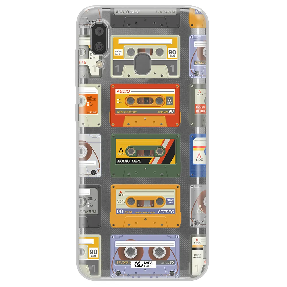 All My Cassettes Samsung A20 Clear TPU Case