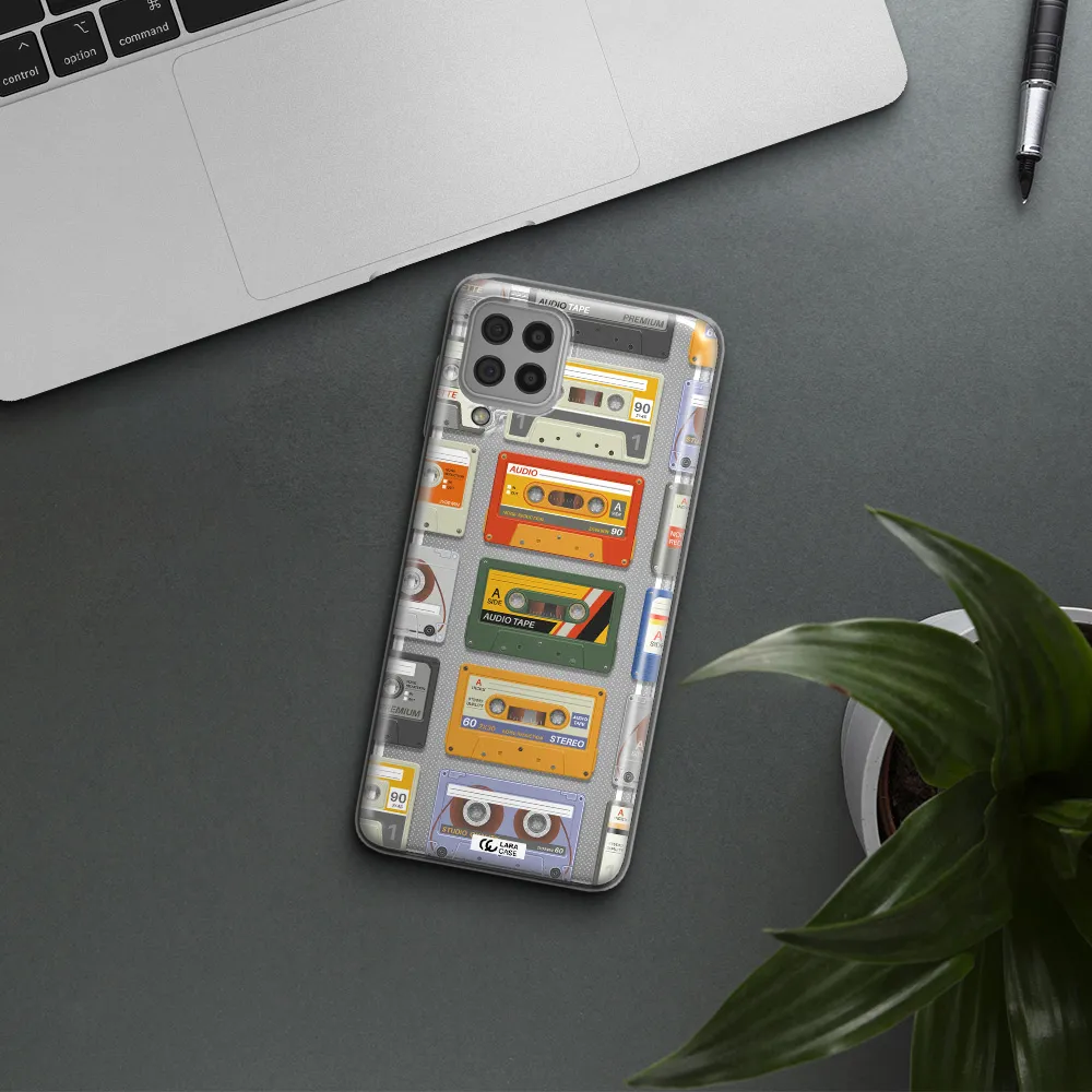 All My Cassettes Samsung A22 4g Clear TPU Case
