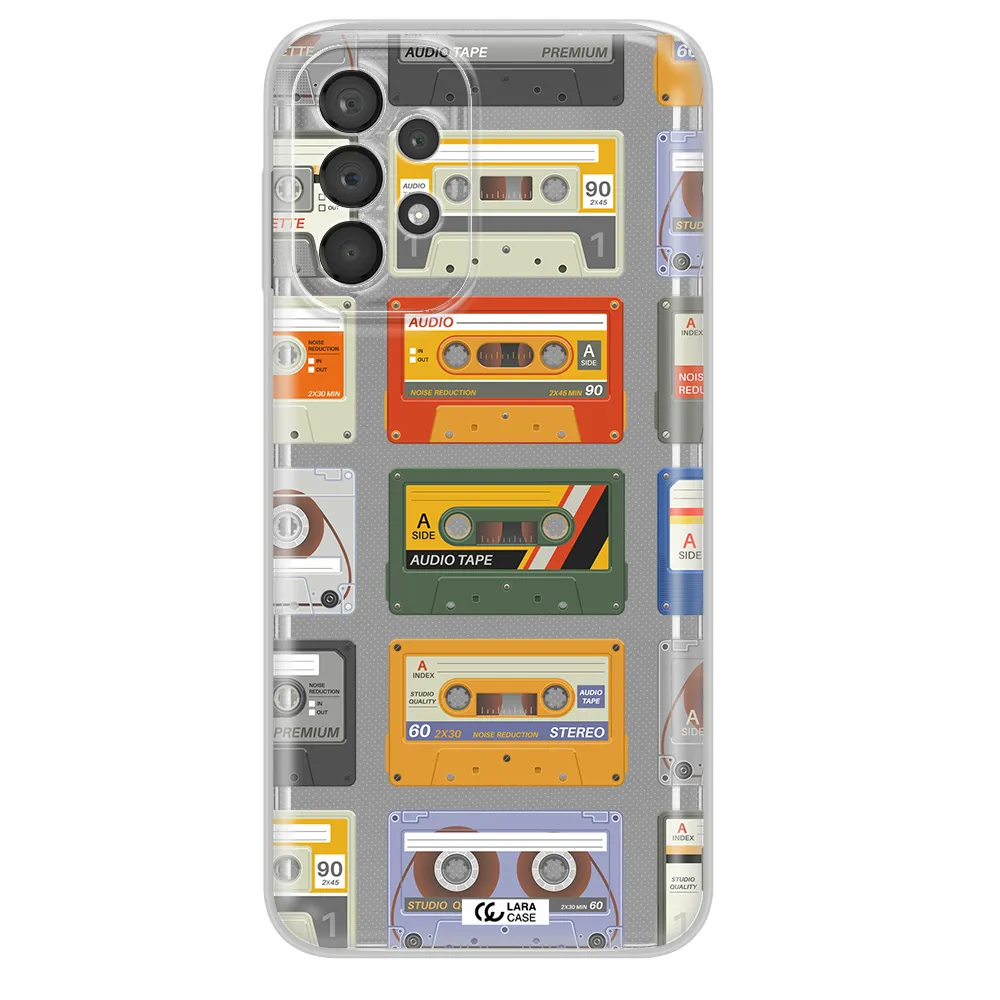 All My Cassettes Samsung A23 5G Clear Tpu Case