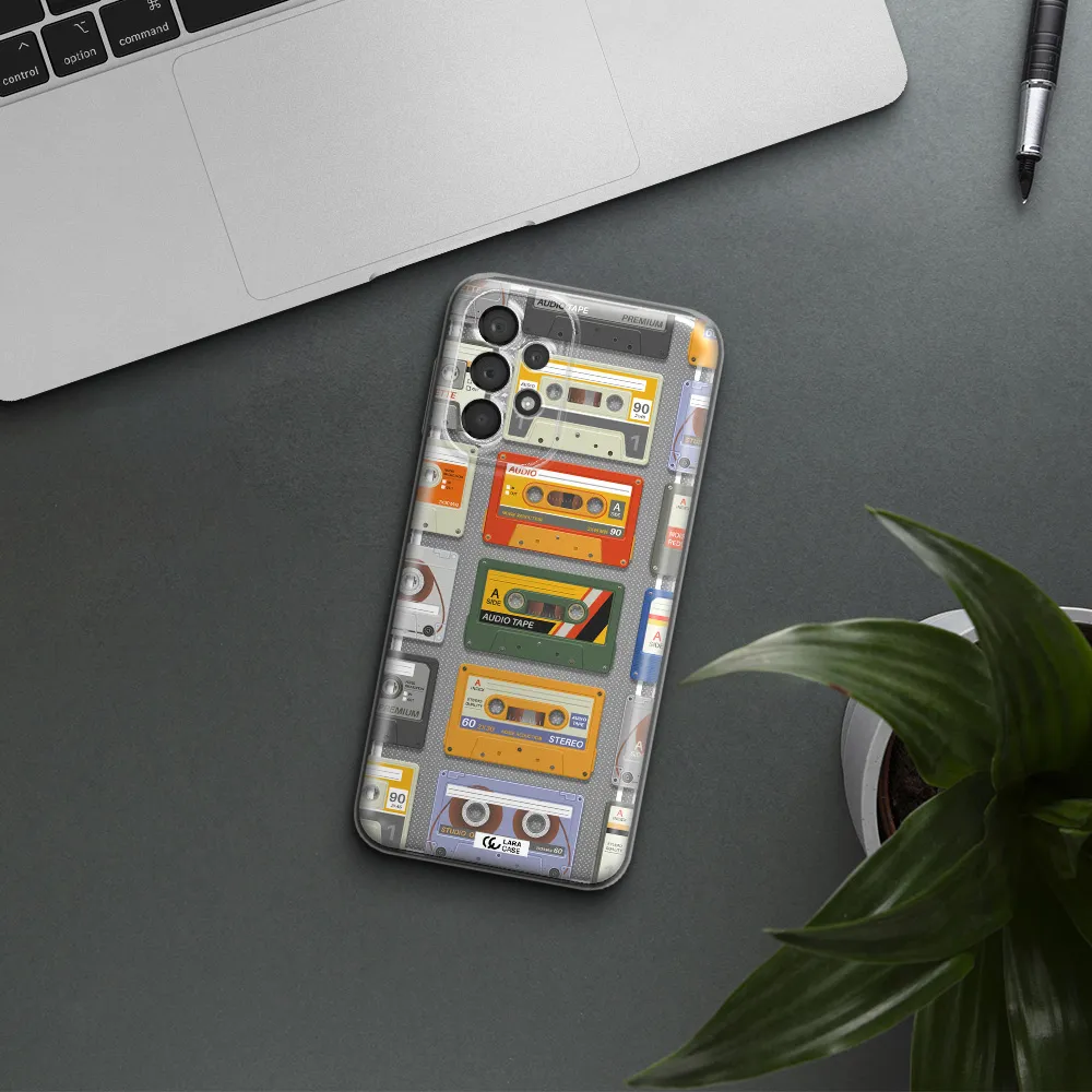 All My Cassettes Samsung A23 5G Clear Tpu Case