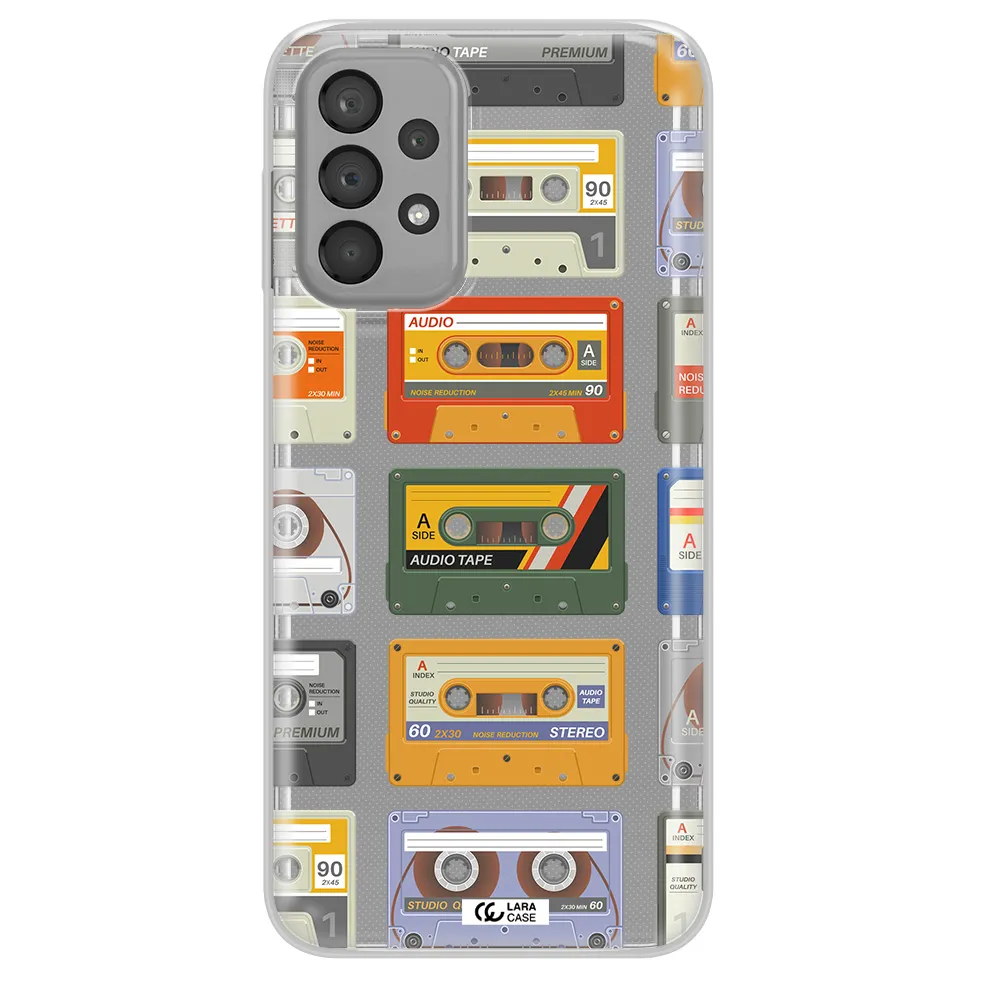 All My Cassettes Samsung A33 Clear TPU Case