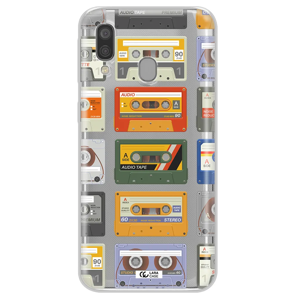 All My Cassettes Samsung A40 Clear TPU Case