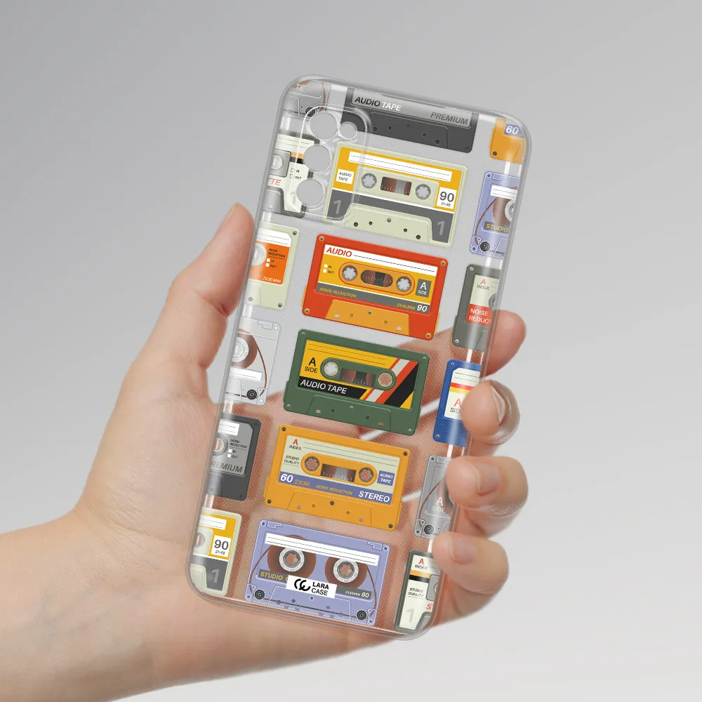 All My Cassettes Samsung A41 Clear Tpu Case
