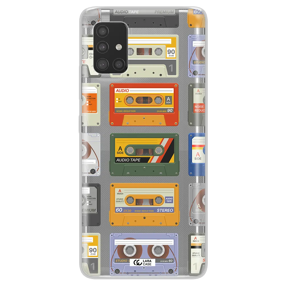 All My Cassettes Samsung A51 Clear TPU Case