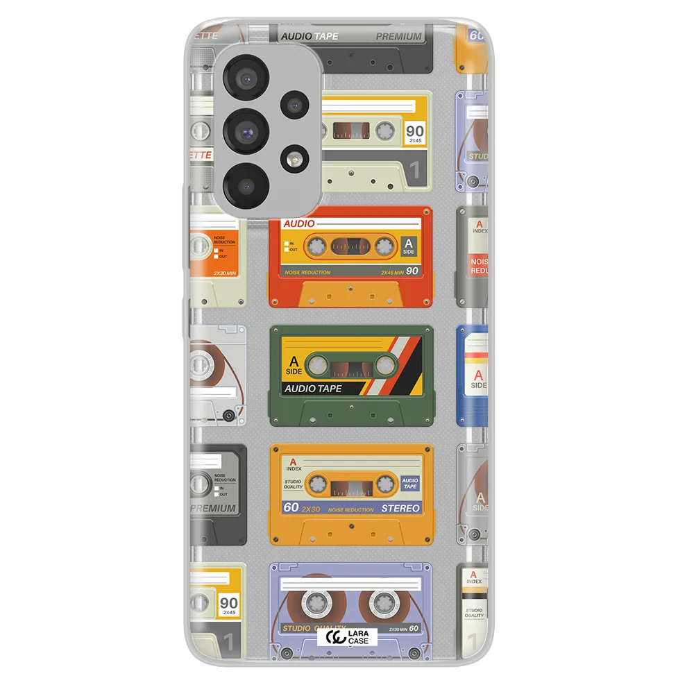 All My Cassettes Samsung A53 Clear TPU Case