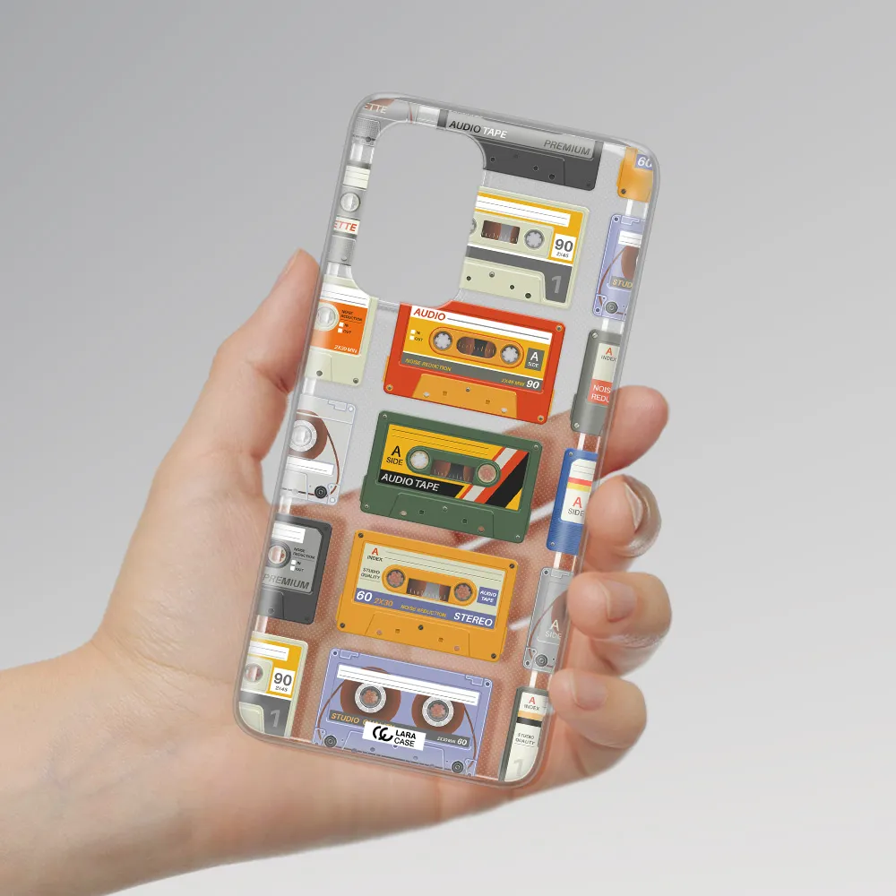 All My Cassettes Samsung A53 Clear TPU Case