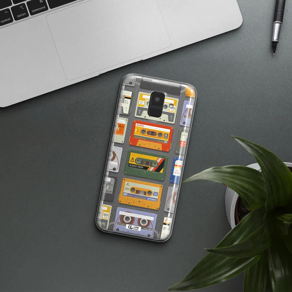 All My Cassettes Samsung A6 Clear TPU Case