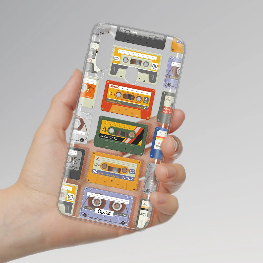 All My Cassettes Samsung A60 Clear TPU Case